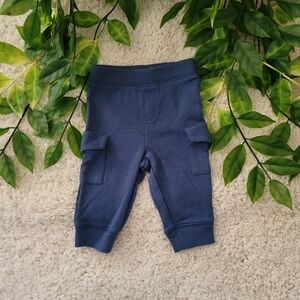 Baby Boy Navy Thermal Pants (0-3 Months)